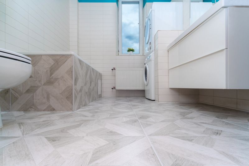 Tile Patterned Shower Floor