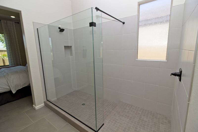 Floating Glass Shower Door